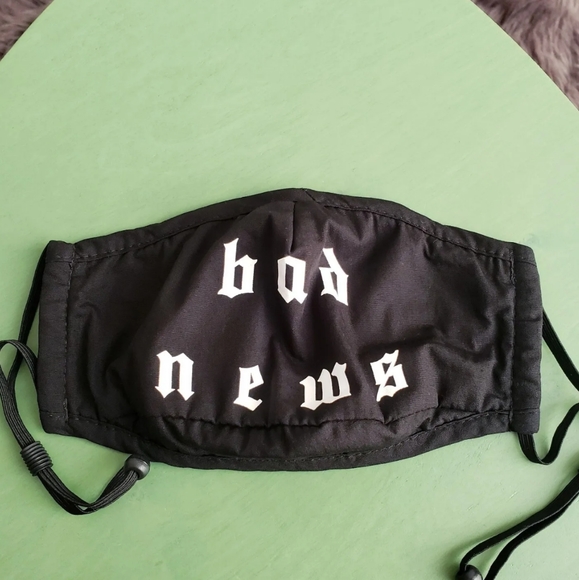 Apashe Mask Bad News Official Merch - Picture 3 of 4